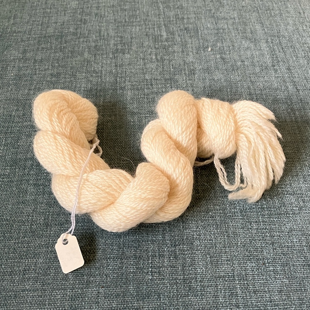 Cream Colored Needlepoint Thread Yarn